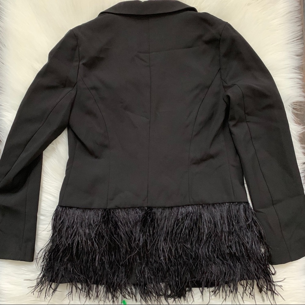 Lucy Paris Ruffle Feather Jacket - Picture 7 of 7